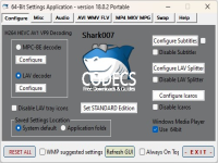 Shark007 Codecs 18.4.3 screenshots