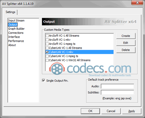 AV Splitter 1.3.0.7 beta screenshot