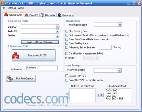 Alcoholer 4.1 screenshot