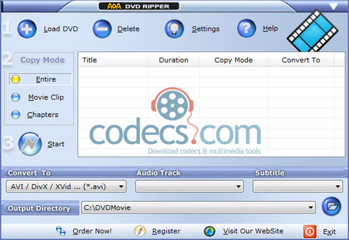 AoA DVD Ripper 5.5.6 screenshot