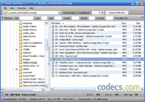 Audio Identifier 0.7.1 screenshot