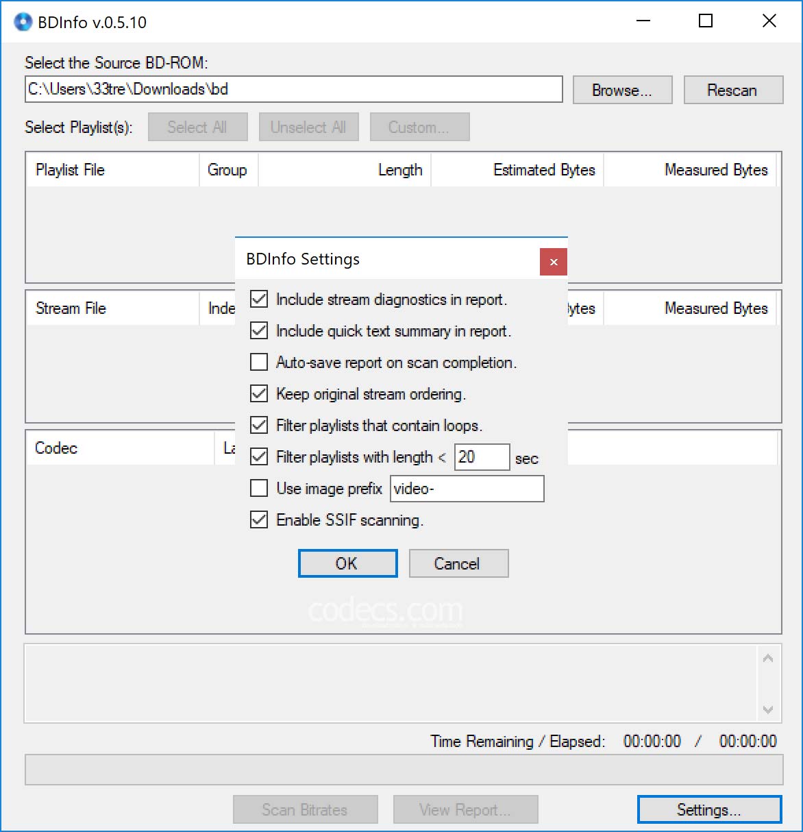 BDInfo 0.5.8 screenshot