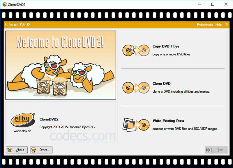 CloneDVD 2.9.3.1 beta screenshot