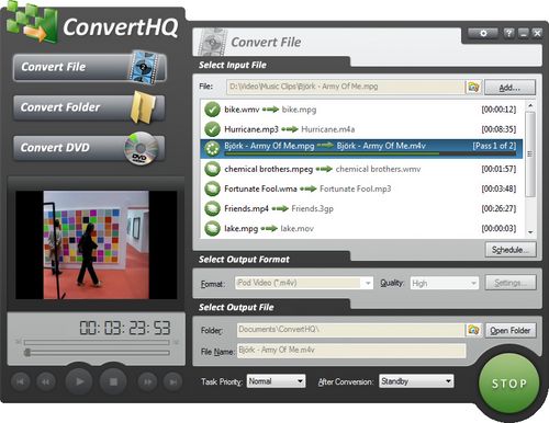 ConvertHQ 1.1.1.1 screenshot