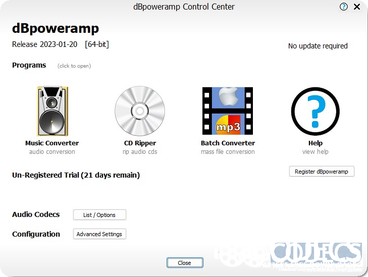 dBpowerAMP Music Converter 14.4 screenshot