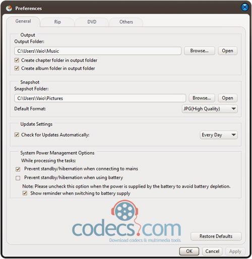 DVD Audio Ripper 7.7.2 screenshot