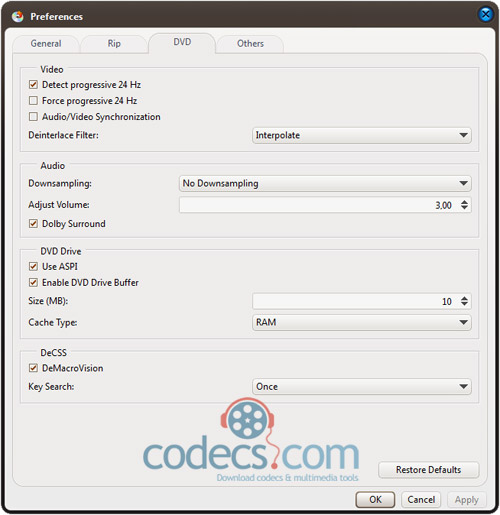 DVD Audio Ripper 7.7.2 screenshot