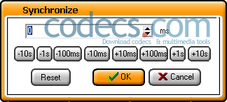 DivX Subtitle Displayer 5.00 screenshot