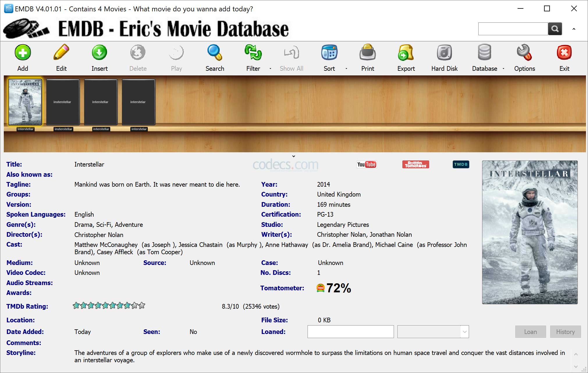 EMDB 0.87 screenshot