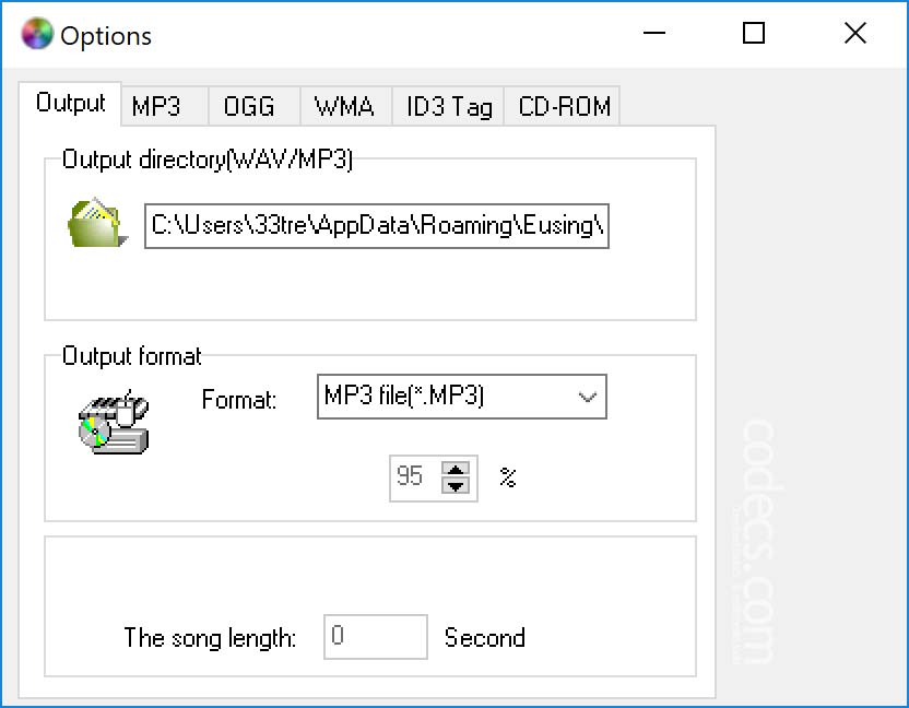 Free CD to MP3 Converter 4.3 screenshot