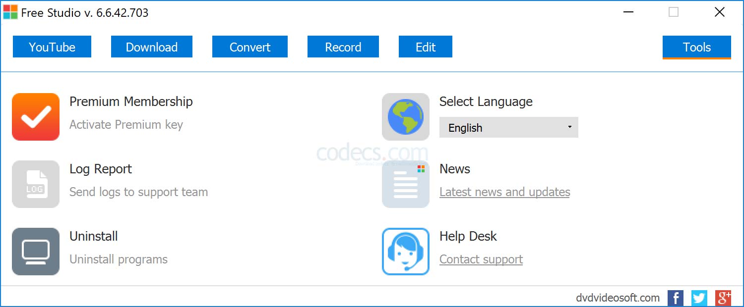 Free Studio 6.1.2 screenshot