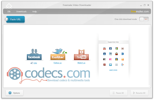 Freemake Video Downloader 3.5.1 screenshot