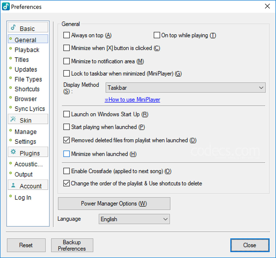 GOM Audio 2.0.2 screenshot
