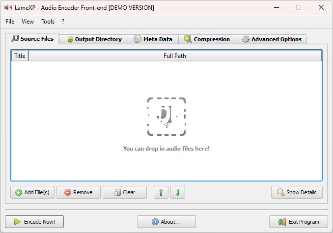 LameXP 4.07 final screenshot