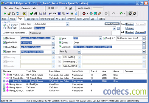 MP3 Book Helper 2.3.5.2 screenshot