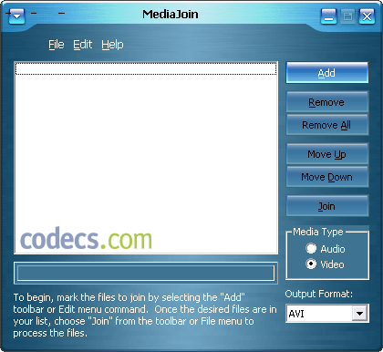 MediaJoin 2.0 screenshot