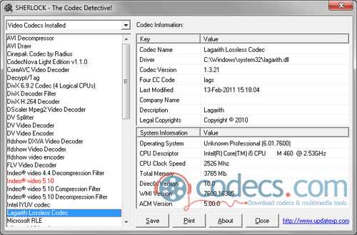 Sherlock - The Codec Detective! 2.0 screenshot