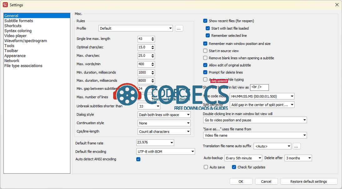 Subtitle Edit 3.3.4 screenshot