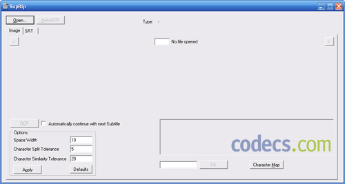 SupRip 1.16 screenshot