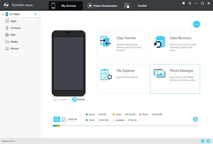 Sync iOS 2.06 screenshot