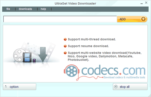 UltraGet Video