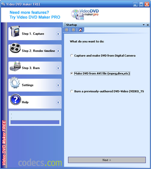 Video DVD Maker Free 3.32.0.80 screenshot