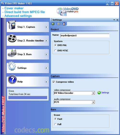 Video DVD Maker Free 3.32.0.80 screenshot