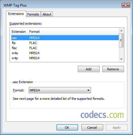 WMP Tag Plus 2.1 screenshot