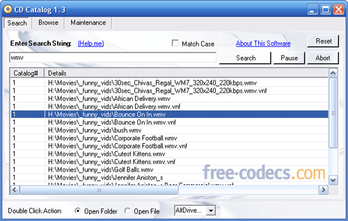 CD Catalog 1.3 screenshot
