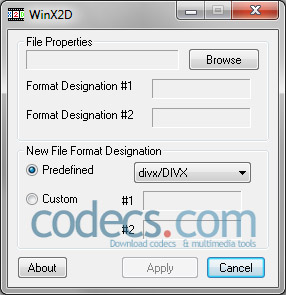 WinX2D 3.03.05 screenshot
