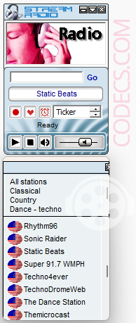 XstreamRadio 3.02 screenshot