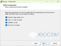 Codec 8.4h screenshots
