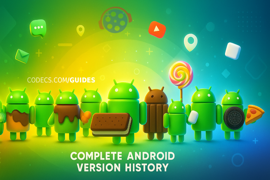 Complete Android Version History Every OS Release From 1 0 To 16 Explained