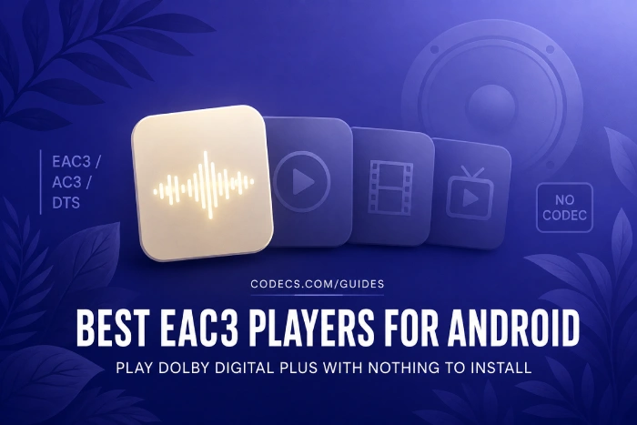 Best media players for EAC3 audio playback