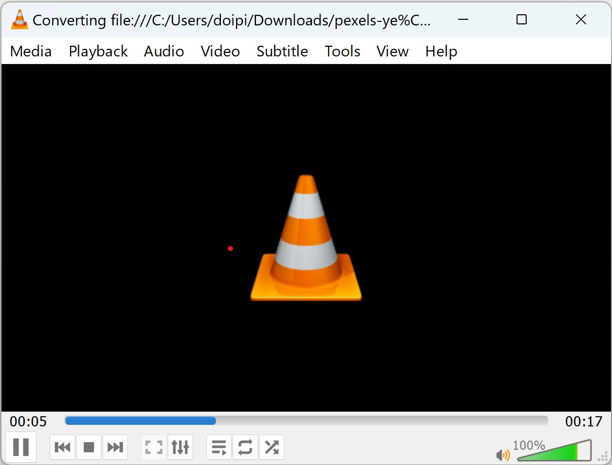Converting Files with VLC Media Player