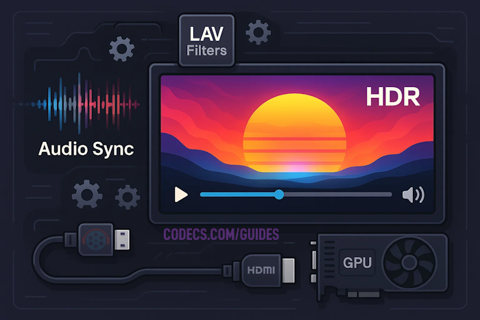 Fix No Sound When Starting HDR Videos