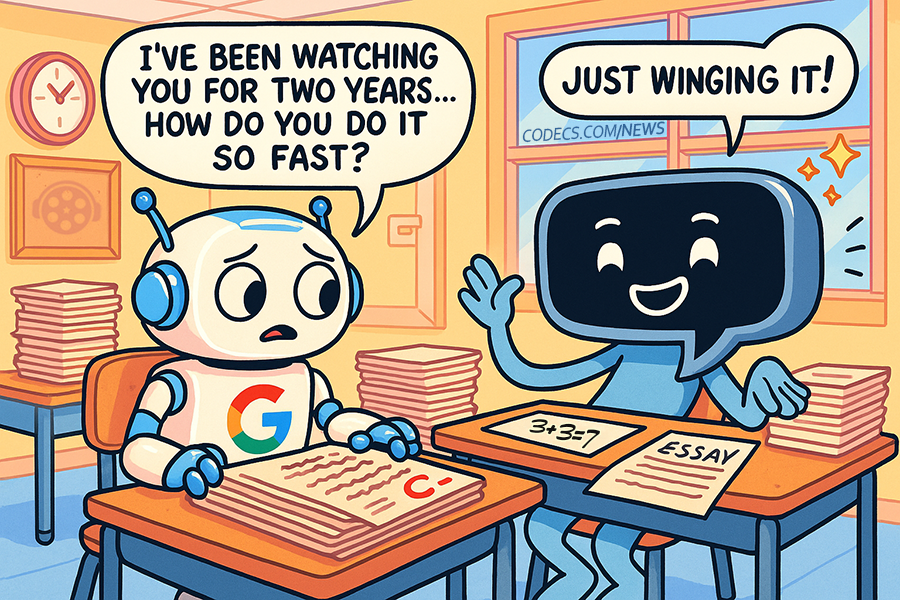 How Google Spent Two Years Watching ChatGPT Do the Homework Screenshot
