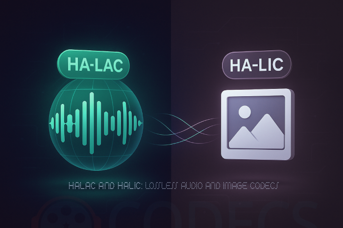 HALAC & HALIC Codecs