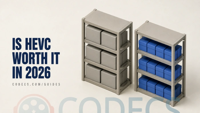 An isometric model of two identical shelf units, the right one holding twice as many blue boxes in the same space, beside the article title