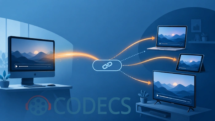 Video streaming from a PC to other devices using VLC Media Player