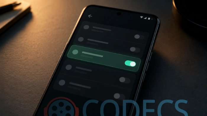 MX Player decoder setting switched from hardware to software decoding