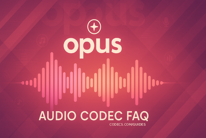 OPUS Codec FAQ