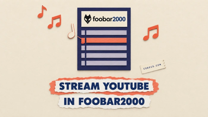 foobar2000 streaming YouTube audio