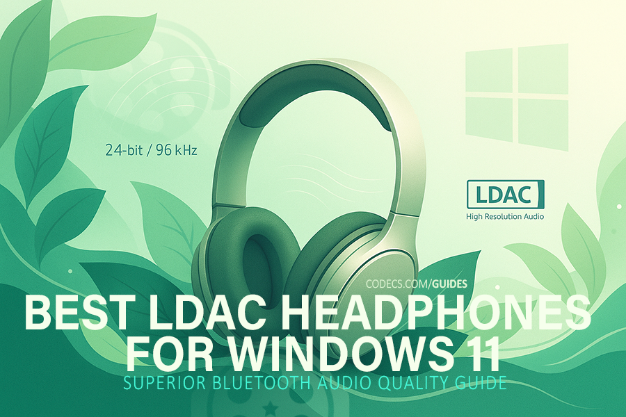 Best LDAC Headphones for Windows 11: Superior Bluetooth Audio Quality Guide Screenshot