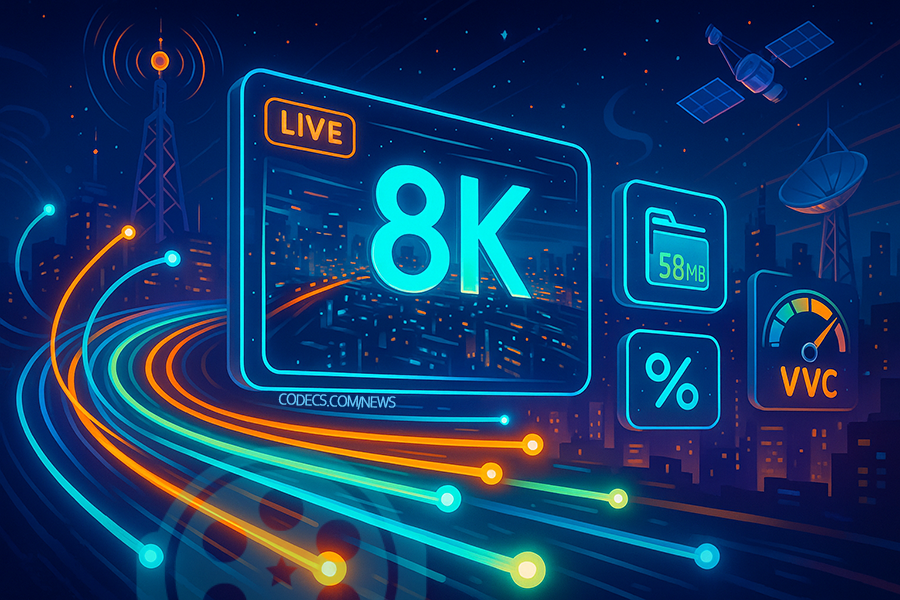 VVC H.266 Encoder Slashes Bandwidth Costs While Enabling 8K Live Streaming Screenshot