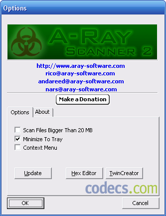 A-Ray Scanner 2.0.2.3 screenshot