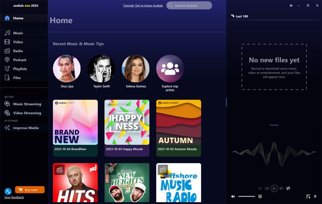 Screenshots For Audials 2026 0 12 0