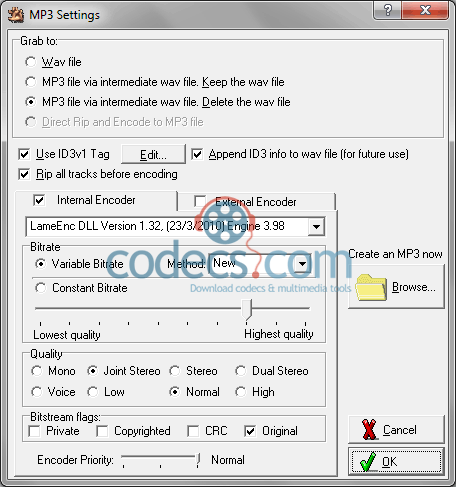 Audiograbber 1.83.1 screenshot