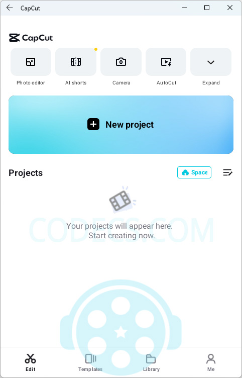 CapCut 14.1 for Android screenshot