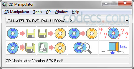 CD Manipulator 2.7 screenshot